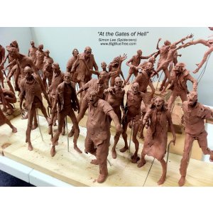 画像: NSP アートクレイ　ブラウン　ミディアム