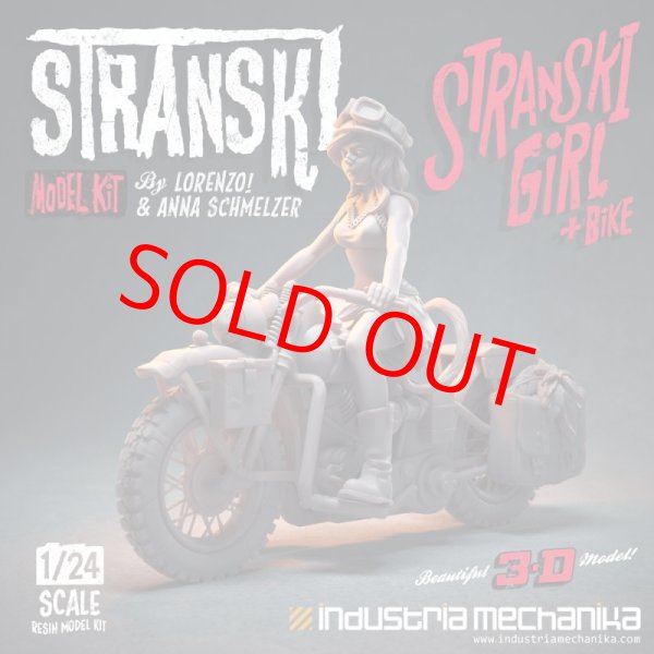 画像2: 1/24 Stranski Girl & Bike